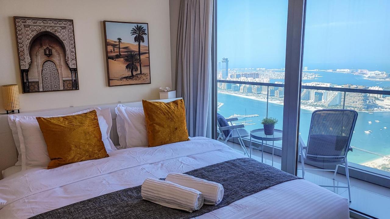 Exquisite, Luxe 1Bd Apartment, Unparalleled Sea Views, Prime Dubai Marina Location & Full Kitchen By "La Buena Vida Holiday Homes Exterior foto